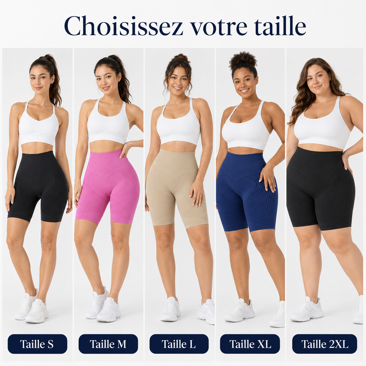 Shorty Sculptant : Ventre Plat, Fesses Galbées & Anti-Cellulite