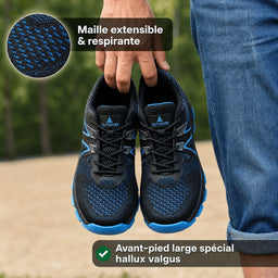 TrekPro™ - Chaussures de marche à confort orthopédique homme