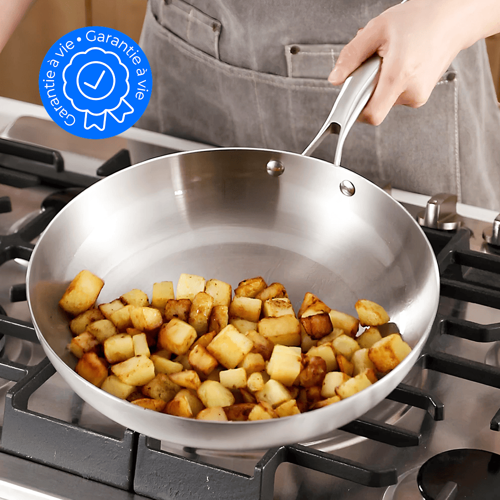 La Poêle Essentielle Inox Premium 22 cm