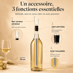 Rafraîchisseur à Vin 3-en-1