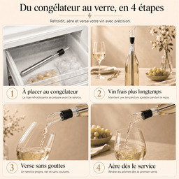 Rafraîchisseur à Vin 3-en-1